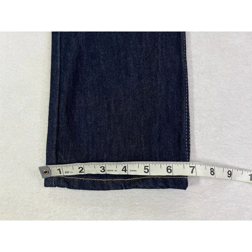 Levis 512 Slim Taper Flex Eco Stretch Denim Dark Blue Mens Size 36x34 New
